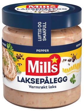 Mills Varmrøkt Laksepålegg Med Pepper