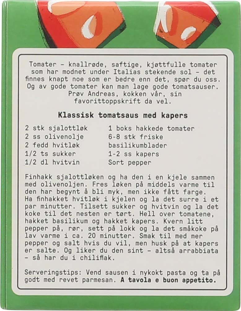 Kolonihagen Økologiske hakkede tomater