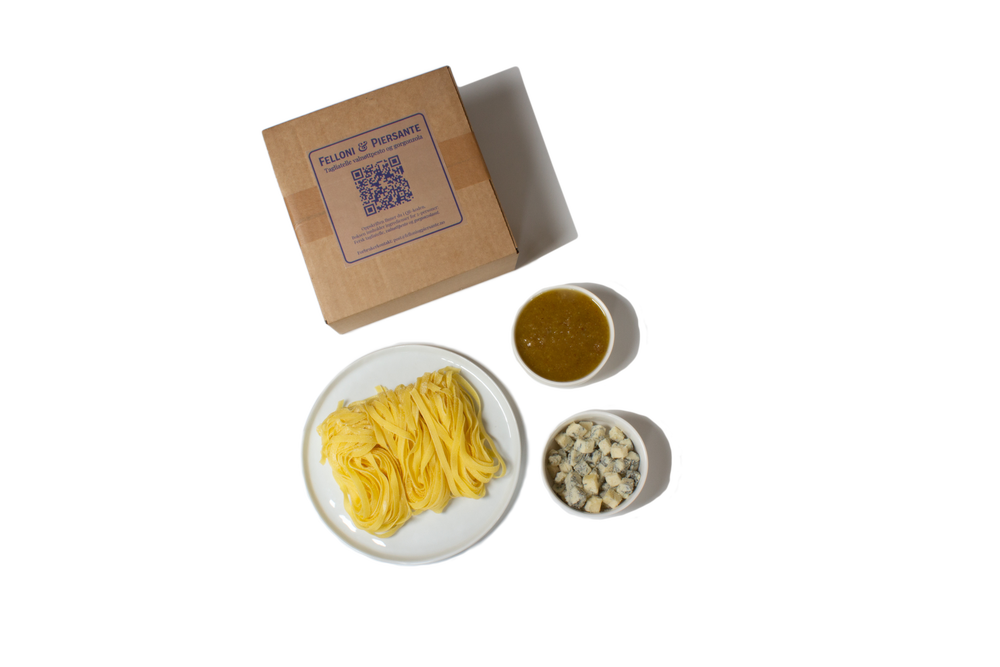 Felloni & Piersante Middagskit Tagliatelle med Valnøttpesto og Gorgonzola