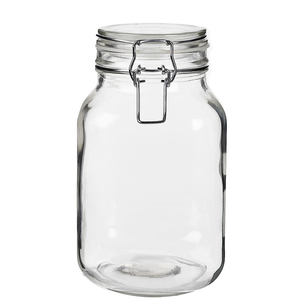 Clas Ohlson Glasskrukke Med Lokk