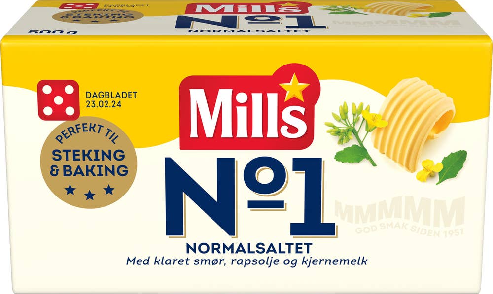 Mills No1 normalsaltet