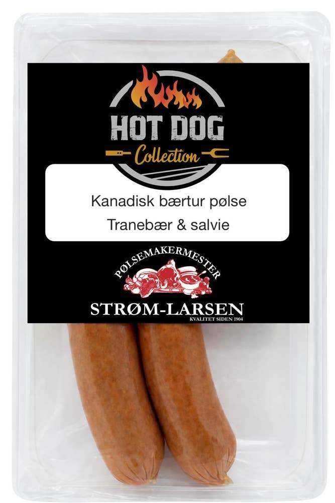 Strøm-Larsen AS Kanadisk bærtur pølse Tranebær & salvie