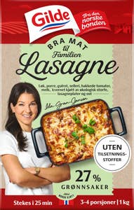 Gilde Bra mat til familien lasagne