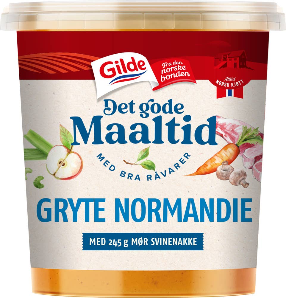 Det gode Maaltid Gryte Normandie