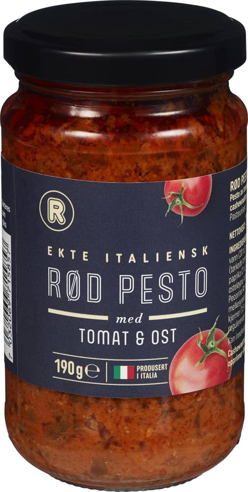 R Rød pesto