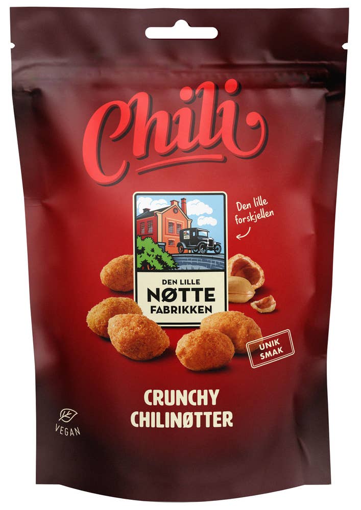 Crunchy Chilinøtter 160 g