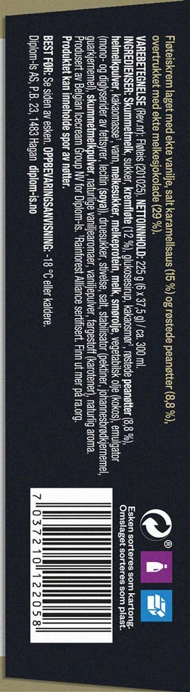 Royal Peanøtt & salt karamell 6 stk