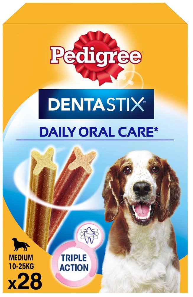 Pedigree Dentastix tannhygiene Middelsstore Hunder 28 stk