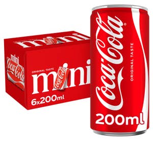 Coca-Cola Original Taste 6 x 200 ml