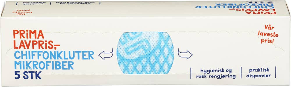 Prima Lavpris Mikrofiber Chiffonklut