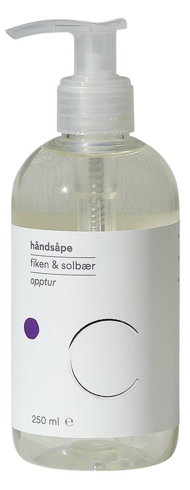 C soaps Håndsåpe Fiken og solbær