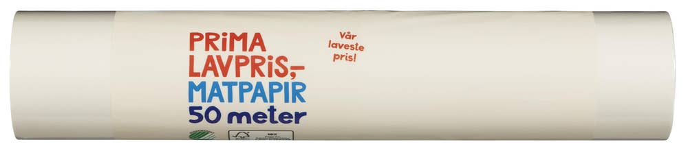 Prima Lavpris Matpapir