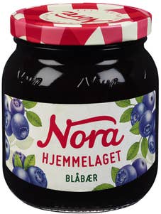 NORA Blåbærsyltetøy Hjemmelaget