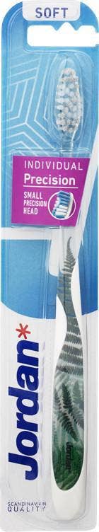 Jordan Tannbørste Individual Precision Soft, Assortert variant
