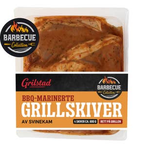 Grilstad BBQ-marinerte Grillskiver Av svinekam