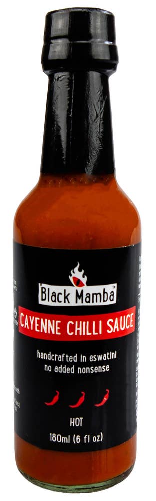 Black Mamba Cayenne Chilli Sauce Hot