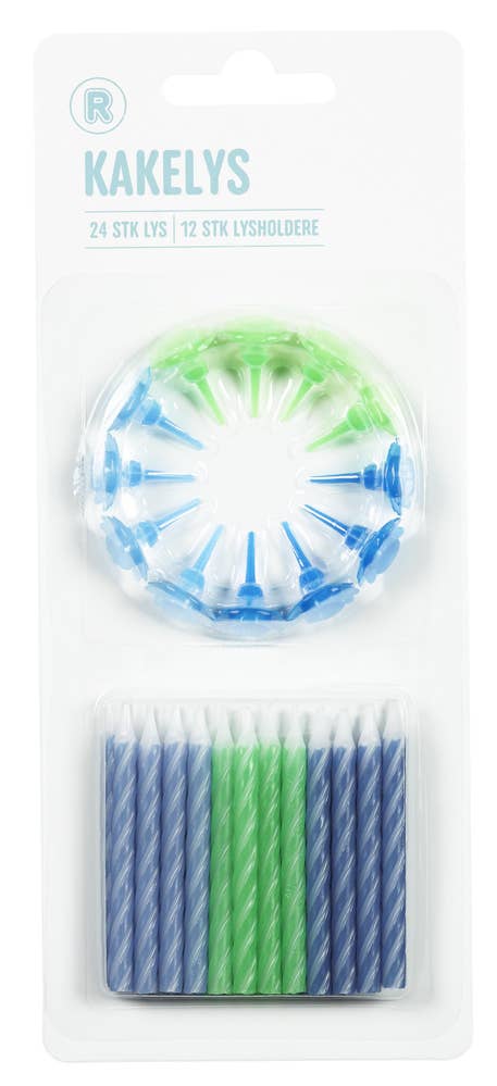 R Party-kakelys 24 stk