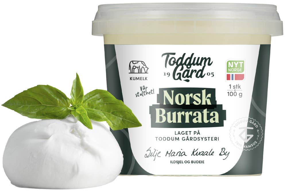 Toddum Gård Norsk burrata