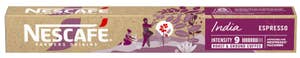 Nescafé India Espresso Intensitet 9, 10 stk