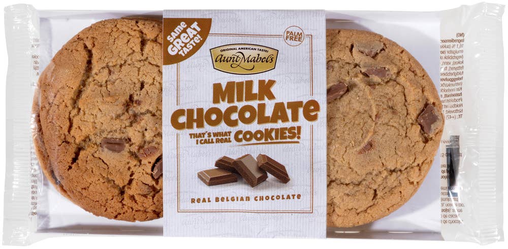 Aunt Mabels Milk Chocolate Cookie 4pk
