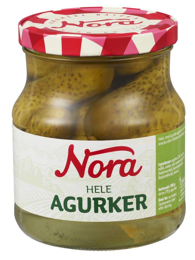NORA Agurker Hele