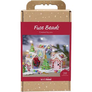 Sprell DIY-kit rørperler - Julehus Assorterte farger