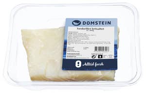 Domstein Torskefilet med skinn Lettsaltet, villfisk