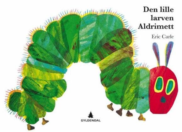 ARK Den lille larven Aldrimett Eric Carle