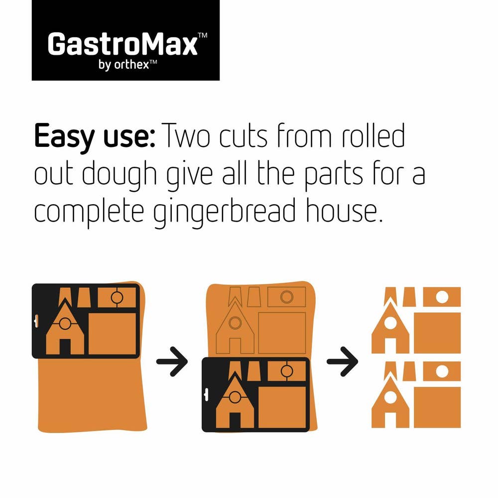 GastroMax Utskjærer til pepperkakehus