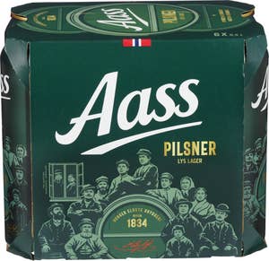 Aass Bryggeri Aass Pilsner 6 x 0,5l