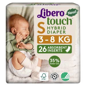 Libero Touch Hybrid Str. Small, 3-8 kg
