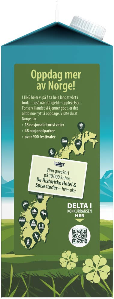 Tine Lettmelk 0,5% fett