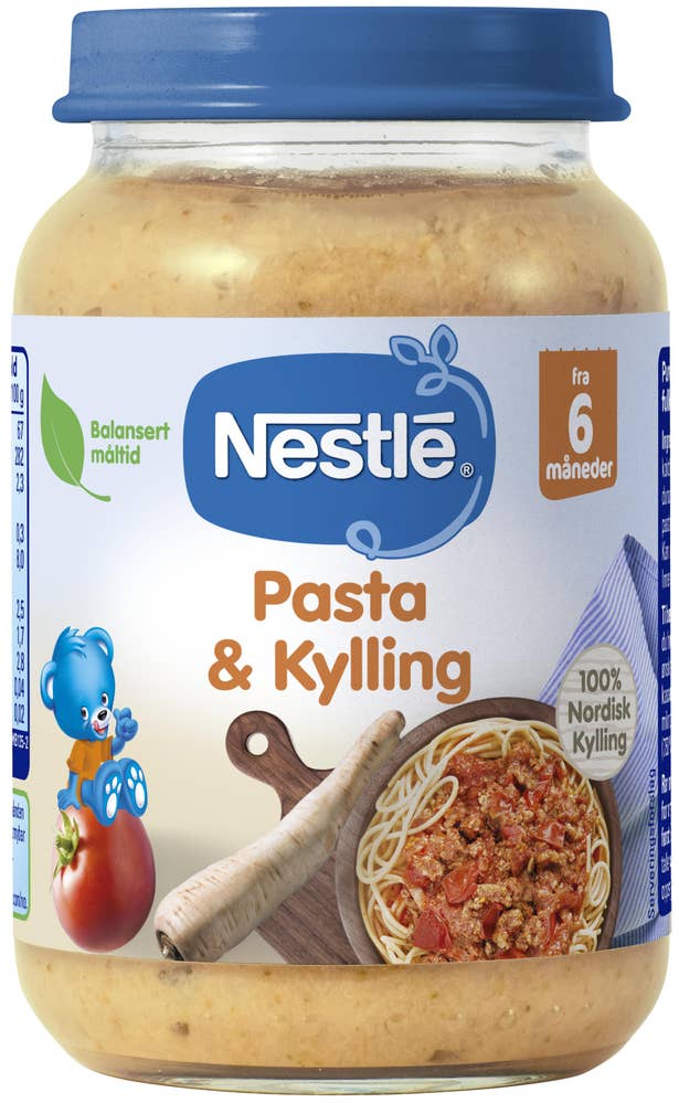 Nestlé Pasta & Kylling Fra 6 mnd
