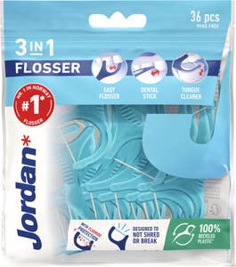 Jordan Flosser 3-in-1 Med smak