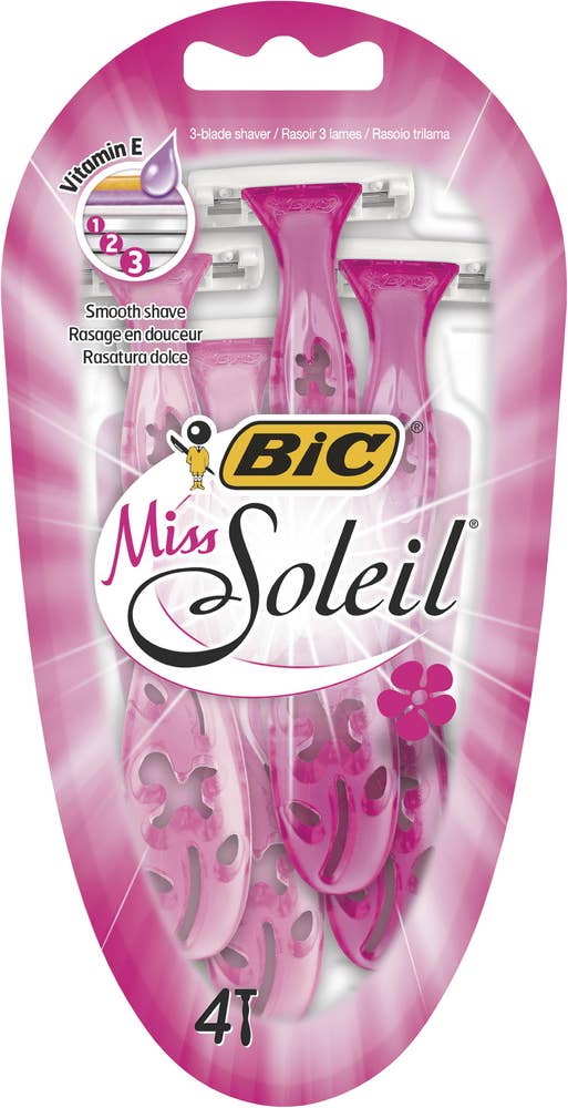 BIC Barberhøvel Miss Soleil 4 stk