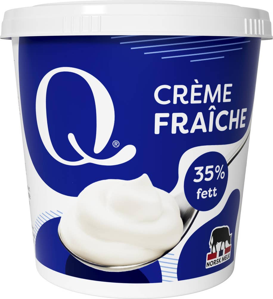 Q Crème Fraîche 35% fett, 300 g