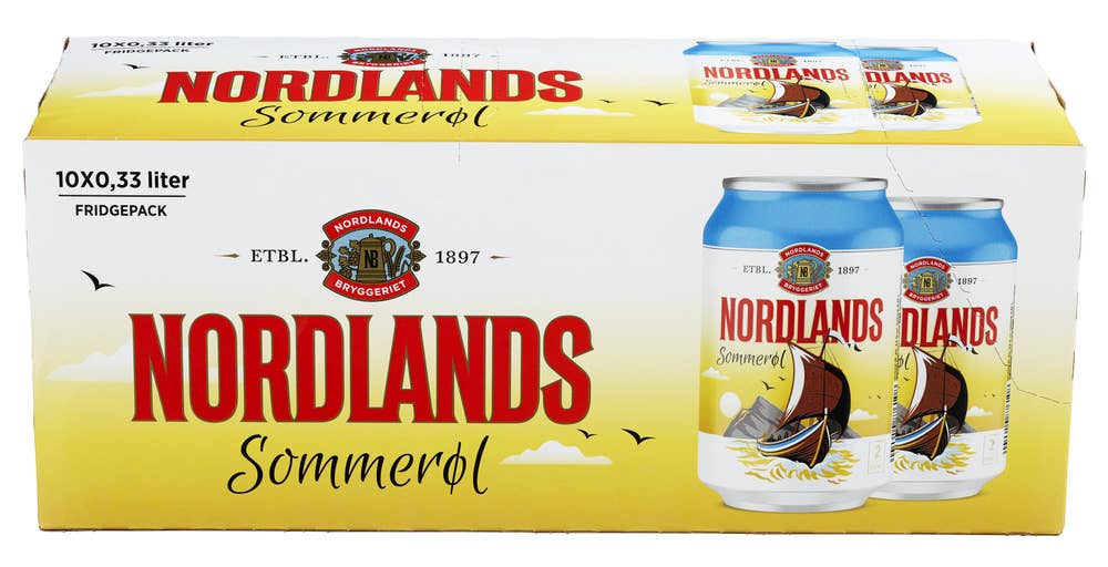 Nordlands Sommerøl 10x0,33L