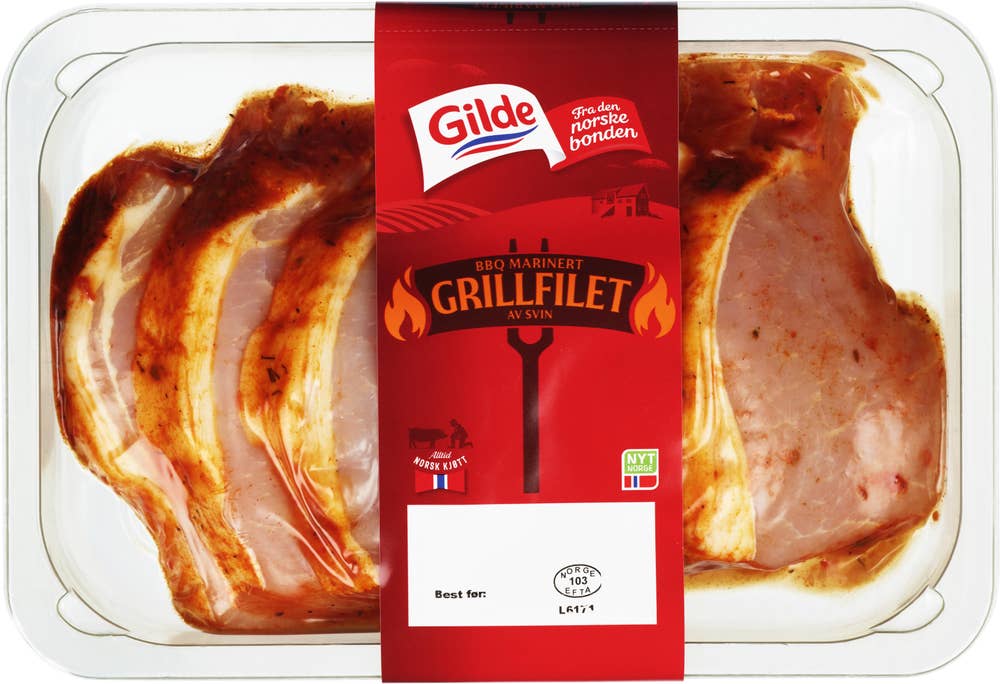 Gilde Grillfilet BBQ marinert av svin
