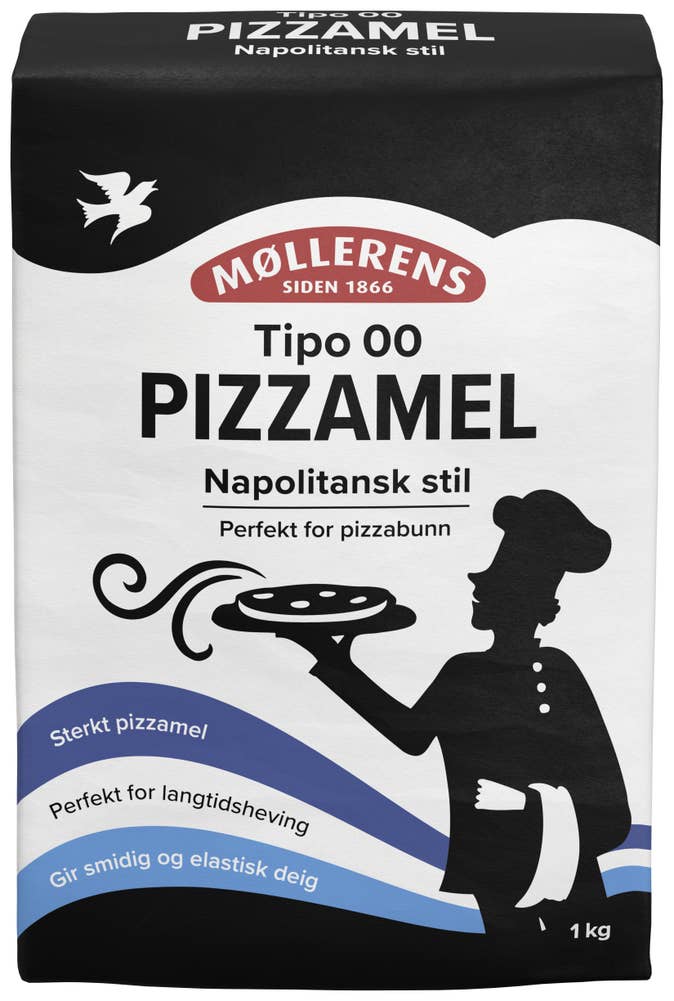 Møllerens Pizzamel Tipo 00 Napolitansk Stil