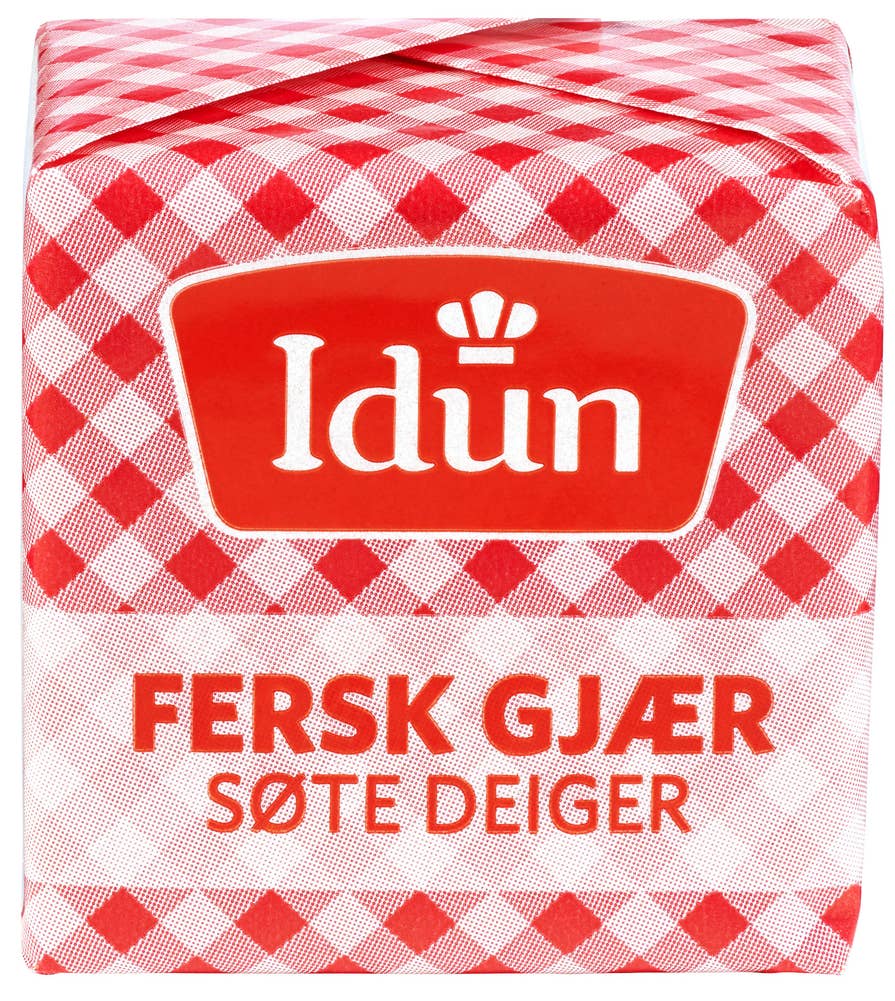 Idun Mh Fersk gjær for søte deiger