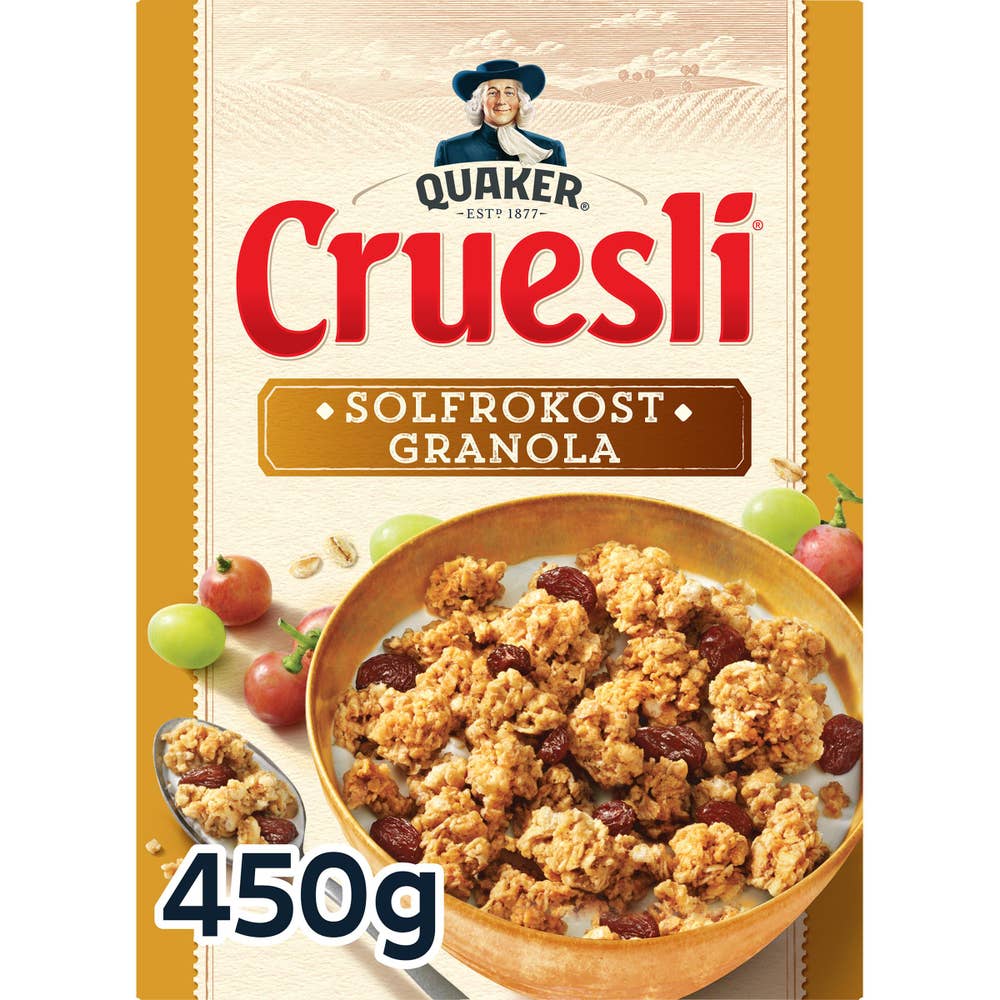 Quaker Cruesli Solfrokost Granola