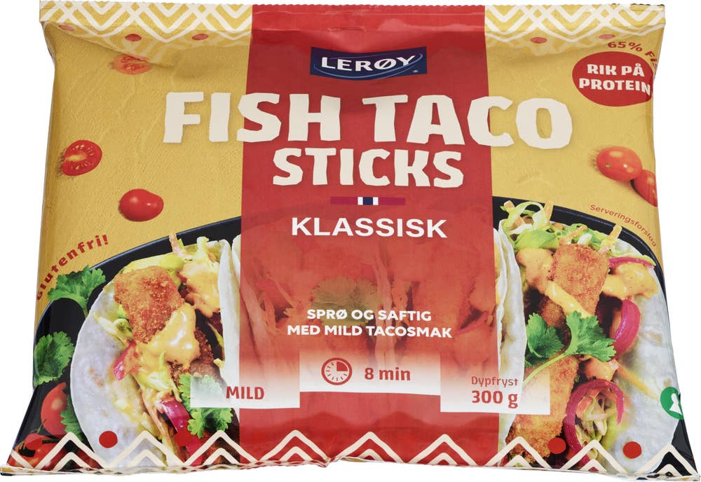 Lerøy Fish Taco Sticks Klassisk