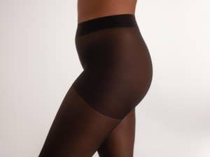 Inntil Strømpebukse 20 DEN Sort, str. 40-44, semi-matt