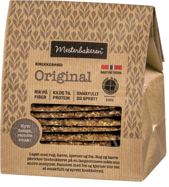 Mesterbakeren Knekkebrød Original 12stk