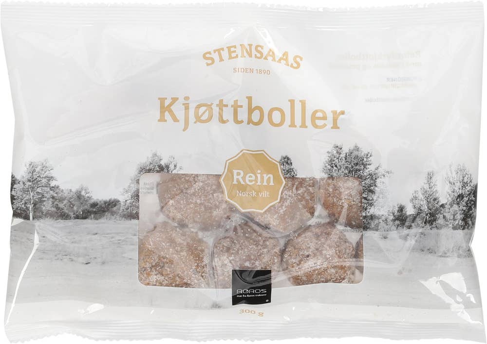 Stensaas Frosne reinsdyr kjøttboller