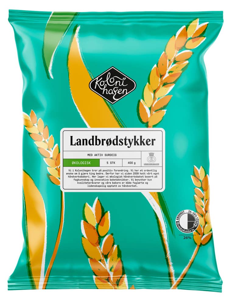 Kolonihagen Landbrødstykker 5 stk