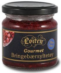 Løiten Bringebærsyltetøy gourmet