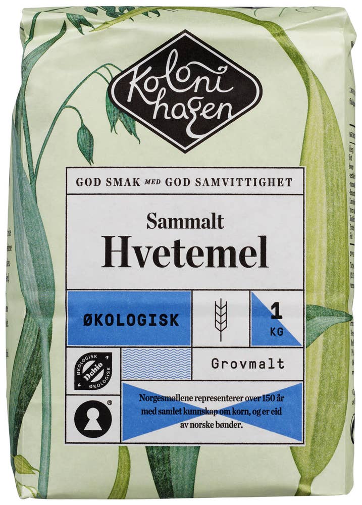 Kolonihagen Økologisk sammalt hvetemel
