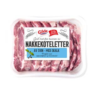 Gilde Nakkekoteletter med skalk
