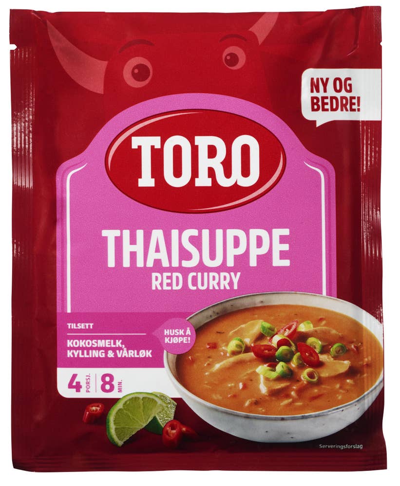 Toro Thaisuppe Red curry